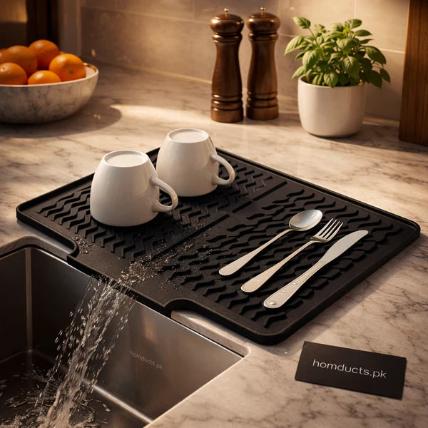 Premium Silicone Sink Drying Mat