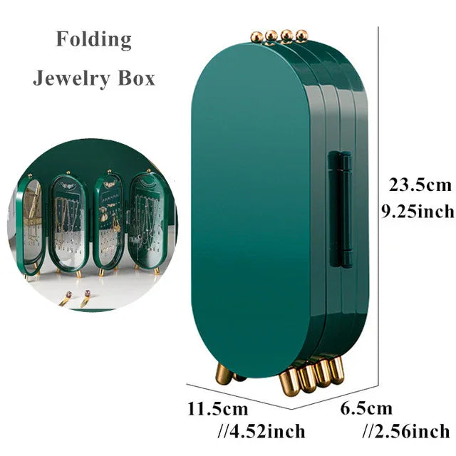 Jewelry Cabinet Organizer with Mirror - PalmShop