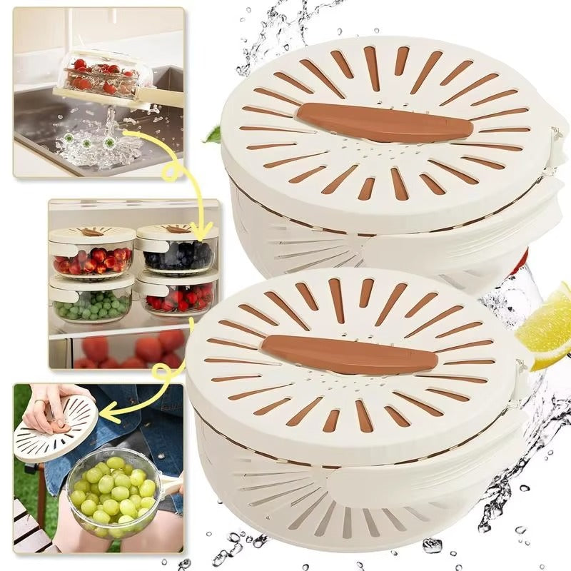 Kitchen Fruit Drainage Basket