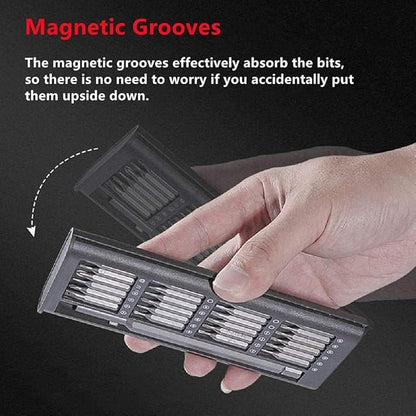 24 In 1 (Manual) Precision Screwdriver Set for Household Repairs