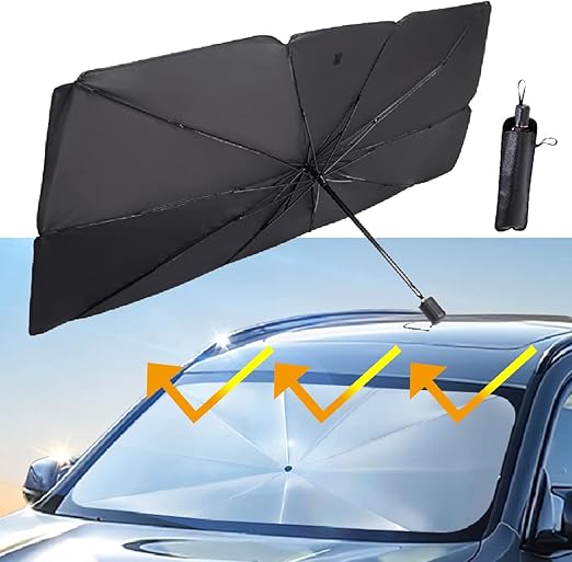 Car Windshield Sun Shade Umbrella (FREE HOME DELIVERY)