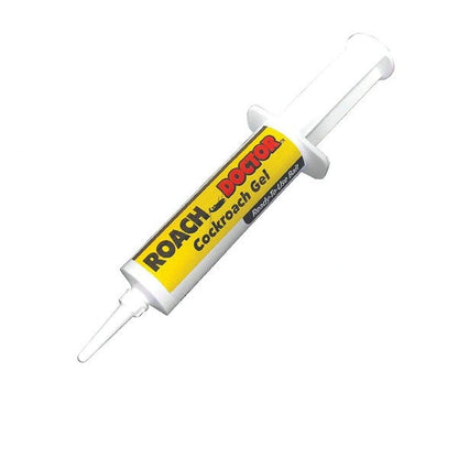 (Pack of 2)BulbHead Original Roach Doctor Cockroach Gel Ready-to-Use Cockroach Gel Bait - Outdoor & Indoor Roach Killer with Syringe Applicator