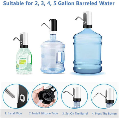 High Quality Rechargeable Water Pump Dispenser (Free Delivery) - PalmShop