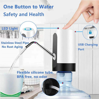 High Quality Rechargeable Water Pump Dispenser (Free Delivery) - PalmShop