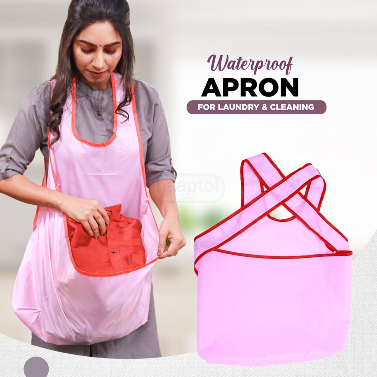 SmartDry™ Wearable Laundry / kitchen Apron
