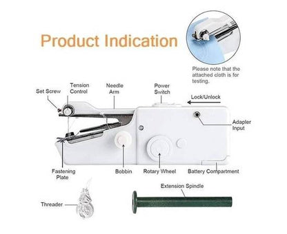 Mini Portable Handy Stitch The Handheld Sewing Machine