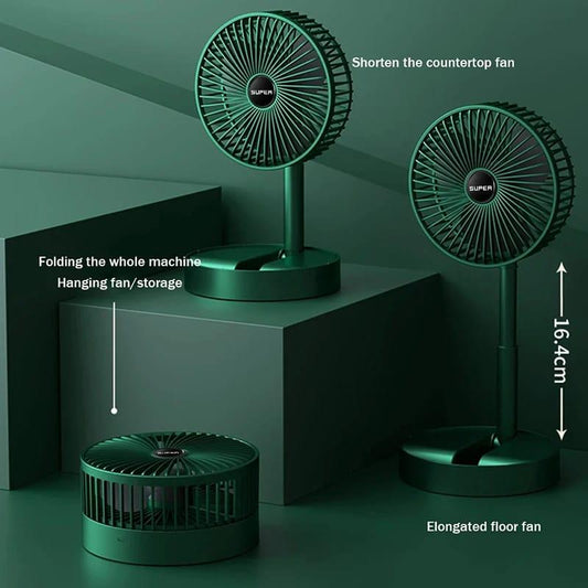 USB Rechargeable Fan That Is Foldable And Portable - PalmShop