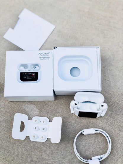 Pro Wireless Earbuds Bluetooth Headphones with Smart Touch Screen ANC - PalmShop
