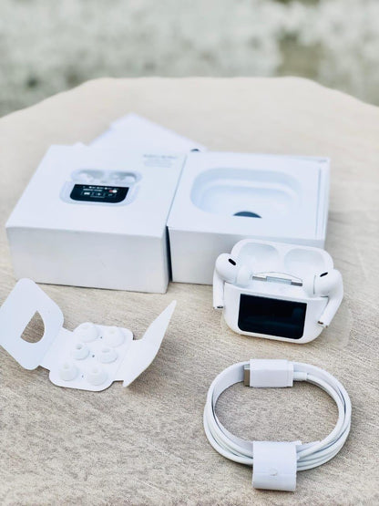 Pro Wireless Earbuds Bluetooth Headphones with Smart Touch Screen ANC - PalmShop