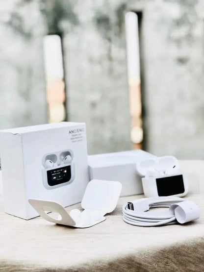 Pro Wireless Earbuds Bluetooth Headphones with Smart Touch Screen ANC - PalmShop