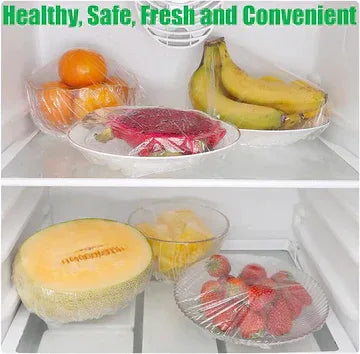 Reusable Elastic Food Storage Covers (100 pcs) FREE DELIVERY🚚 - PalmShop