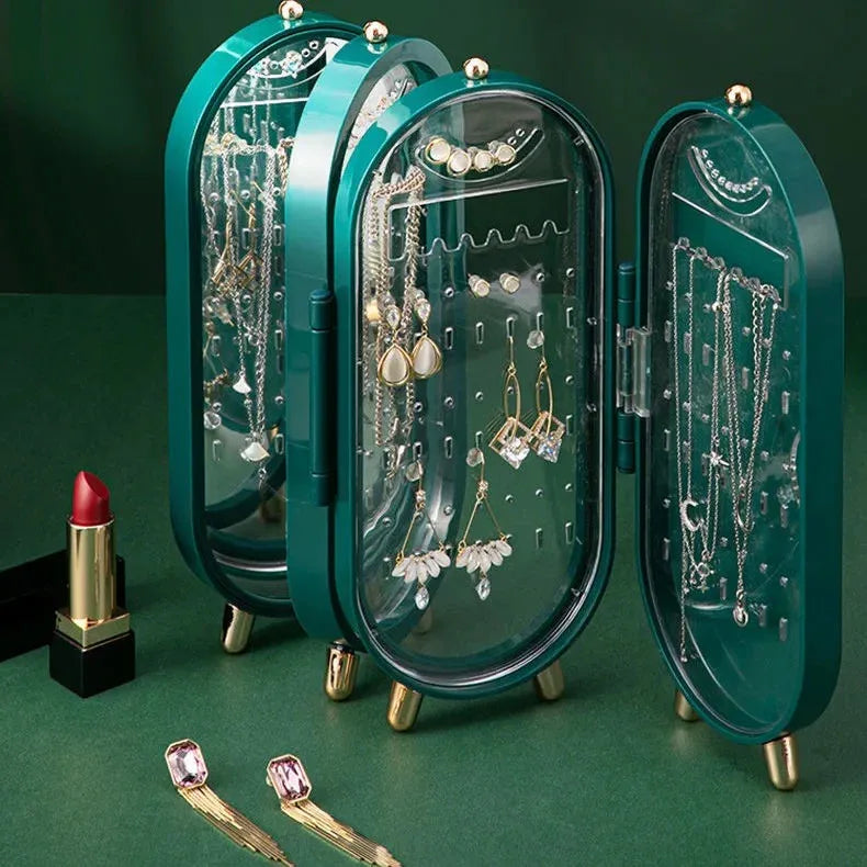 Jewelry Cabinet Organizer with Mirror - PalmShop