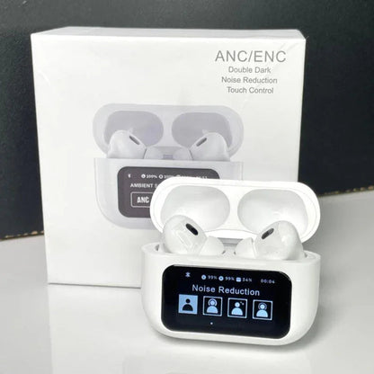 Pro Wireless Earbuds Bluetooth Headphones with Smart Touch Screen ANC - PalmShop