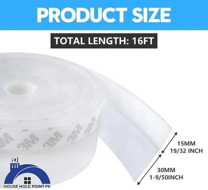 Door & Window Sealing Tape Self Adhesive 5 Meter
