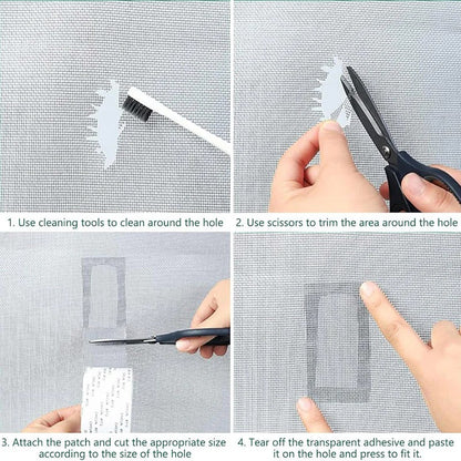Screen Window Repair tape Roll  Size ( 4 meter )