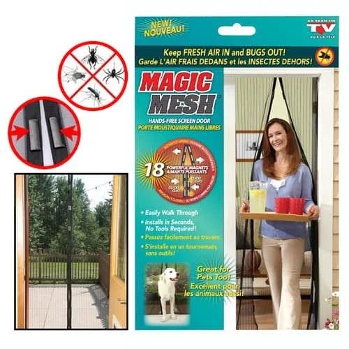 Lets Fresh Air In Magnetic Curtain - PalmShop
