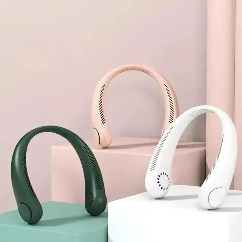 Premium Quality Portable Neck Fan for Summer (Free Delivery) - PalmShop
