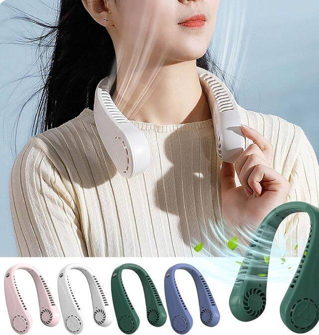 Premium Quality Portable Neck Fan for Summer (Free Delivery) - PalmShop