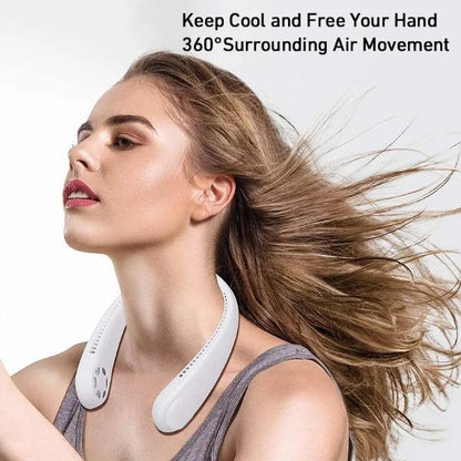 Premium Quality Portable Neck Fan for Summer (Free Delivery) - PalmShop